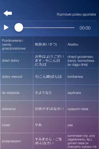 Rozmówki polsko-japońskie - szybka nauka języka screenshot 3