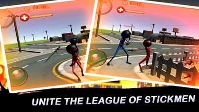 Stickman Fight Street City screenshot 2