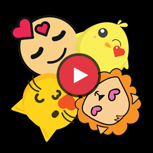 Animated SMILEy Emoji - Love Story
