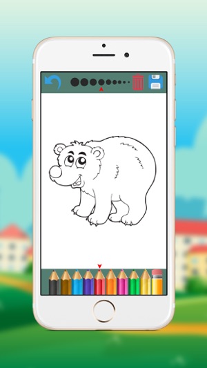 Animals Coloring Book - Free Game for Kids(圖4)-速報App