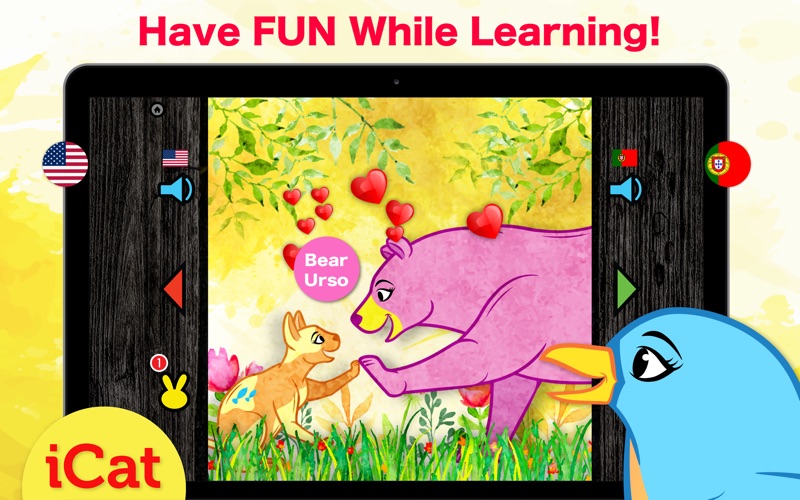 Portuguese Animal Words - Portuguese Zoo Animals thumbnail 2