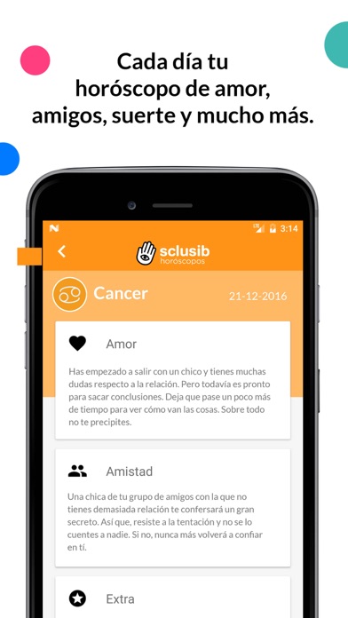 How to cancel & delete Sclusib - Horóscopos de amor y amistad from iphone & ipad 2