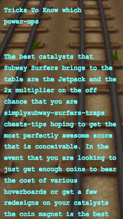 Cheats Guide For Subway Surfers