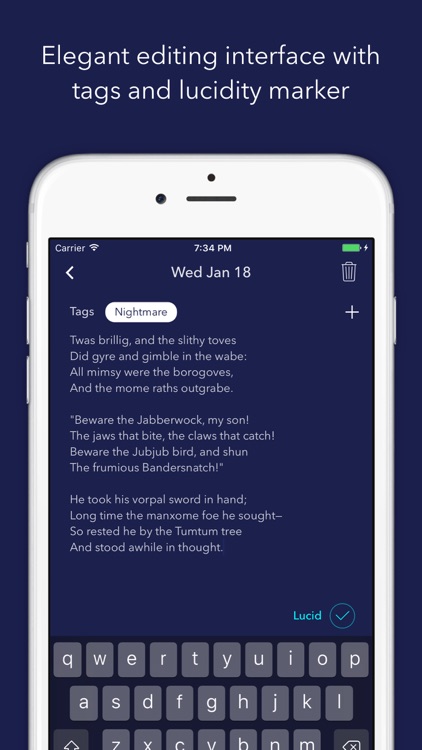 Dreambase: Lucid Dream Journal with Sync