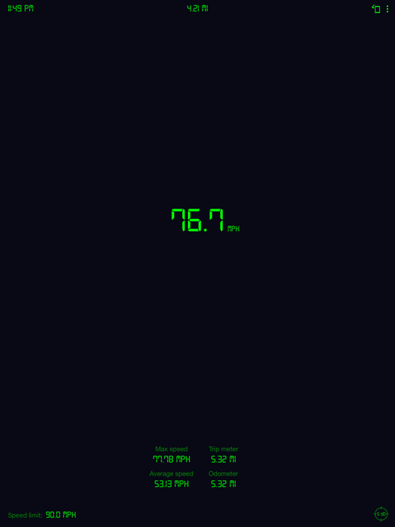 GPS Speedometer: Odometer screenshot 2