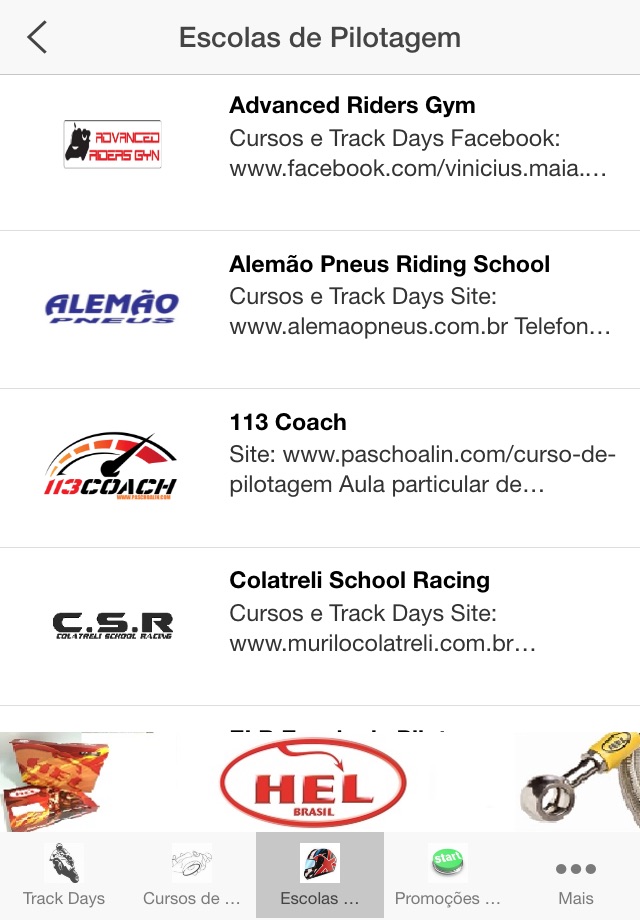 Moto Track Days Brasil screenshot 4