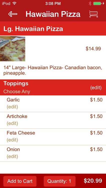 Pronto Pronto Pizza, Pasta, & More