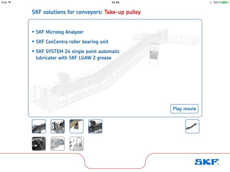 SKF Conveyor solutions in mining