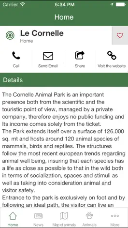 Game screenshot Le Cornelle wildlife park apk