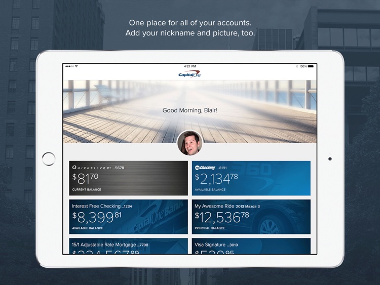 Capital One for iPad