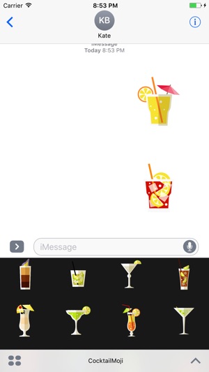 CocktailMoji - Famous Drinks Stickers(圖1)-速報App