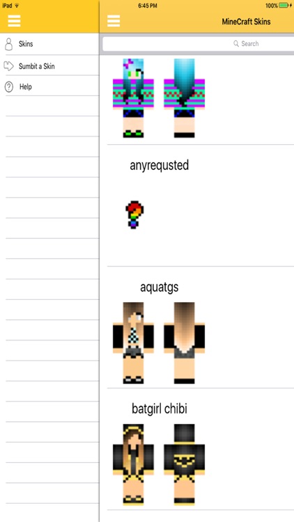 GirlSkins - for MineCraft PE