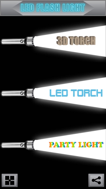 LED Flash Light Mania Free - Torch Flashlight app