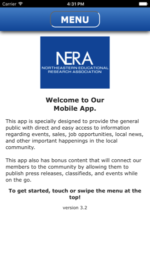NERA Mobile App