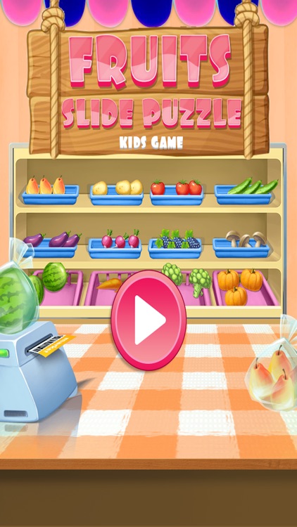 Fruit Slide Puzzle Kids Game