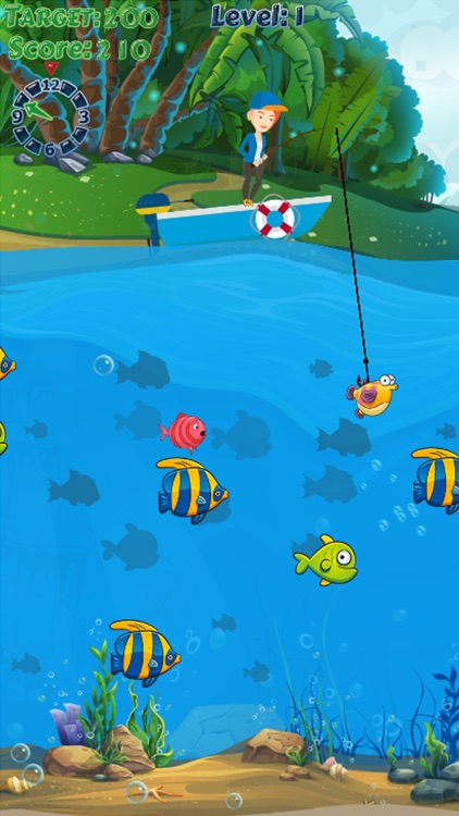 Deep Sea Fishing: sea fish hunting games- free by Tanit Pongtreera