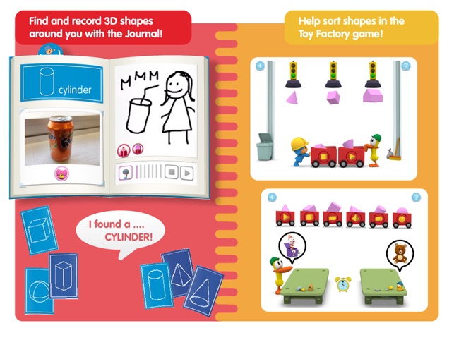 Pocoyo Playset -  3D Shapes(圖3)-速報App