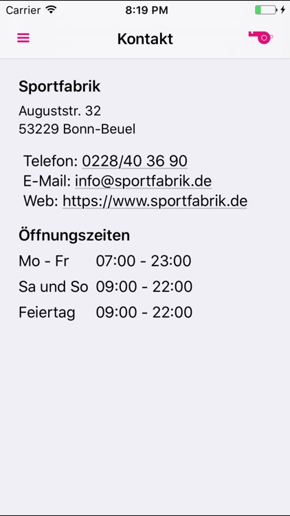 Sportfabrik Bonn screenshot-4