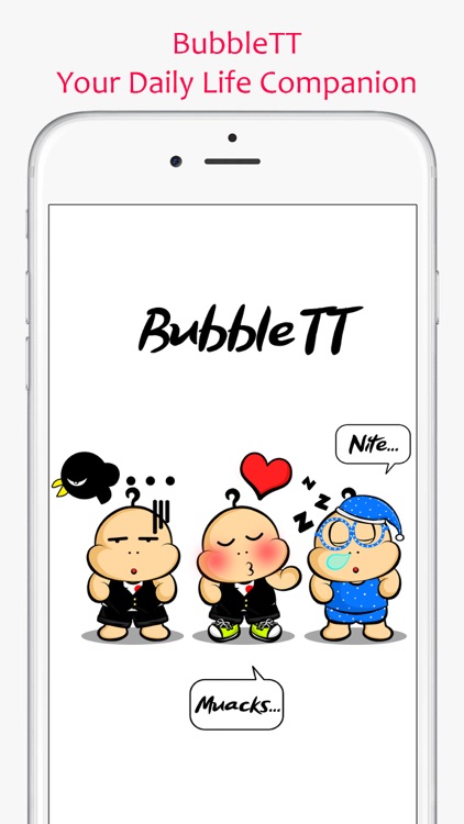 BubbleTT Daily Life Stickers