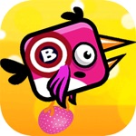 Super hero flappy Pink  Adventure Game