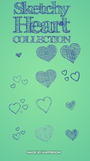 Heart Doodle Stickers(圖1)-速報App