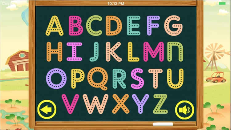 Vegetables ABC Beginning Write Educational Learn