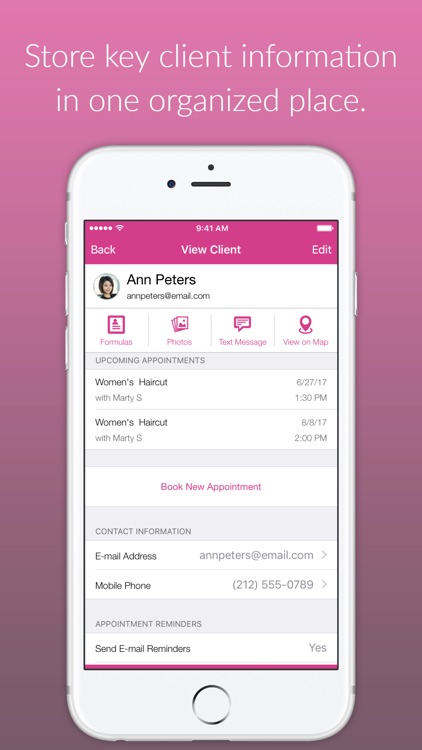 Salon Iris - Salon Appointment Book & POS Software