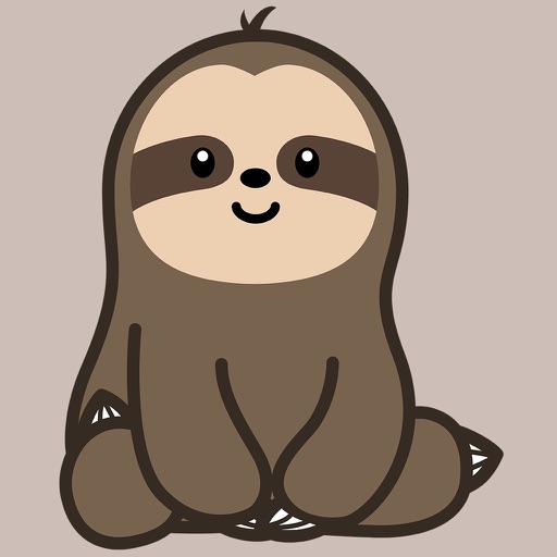 Cute Sloth Stickers