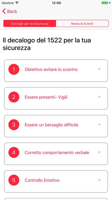 1522 Anti Violenza e Stalking screenshot 4