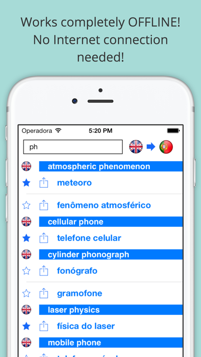 How to cancel & delete Offline English Portuguese Dictionary (Dicionário) from iphone & ipad 1