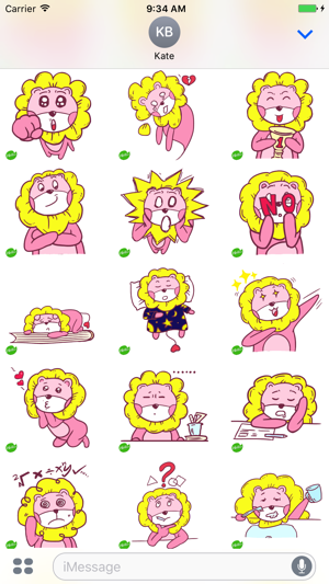 Hellowe Stickers: Pink Lion(圖3)-速報App