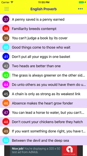 English Proverb(圖2)-速報App