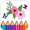 Flower Coloring Book for Kid