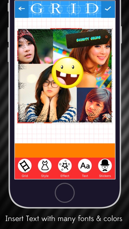 Grid Collage - Beauty Plus Editor screenshot-4