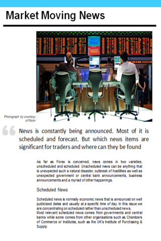 Скриншот из Forex Trader Magazine