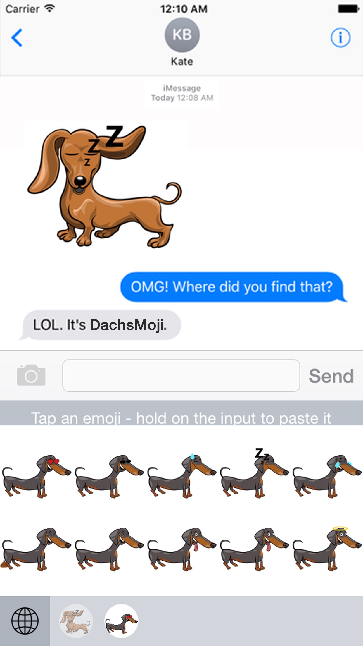 DachsMoji Dachshund Emoji & Stickers by Werktab LLC
