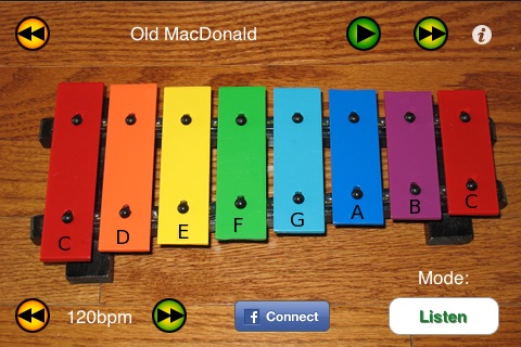 iXylophone - Play Along Xylophone For Kids screenshot 2