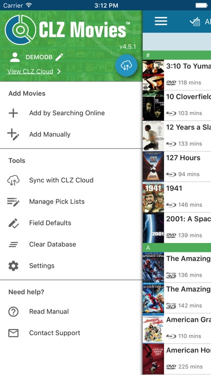 CLZ Movies - Movie Collection Database
