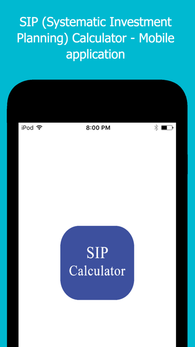 How to cancel & delete SIP Investment Calculator from iphone & ipad 1