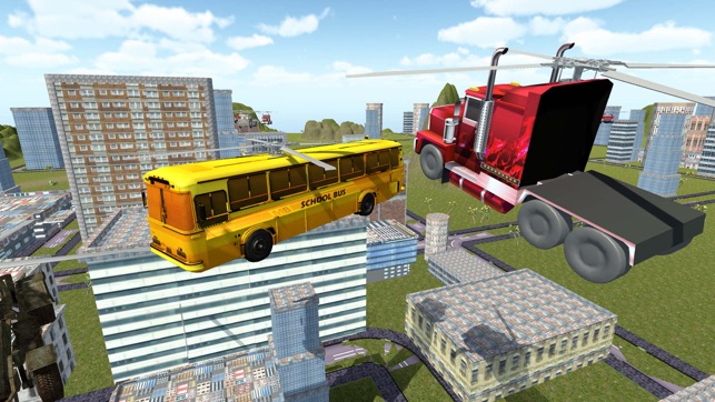 Flying Truck Future Car Games(圖5)-速報App