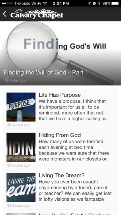 Calvary Chapel Salmon app