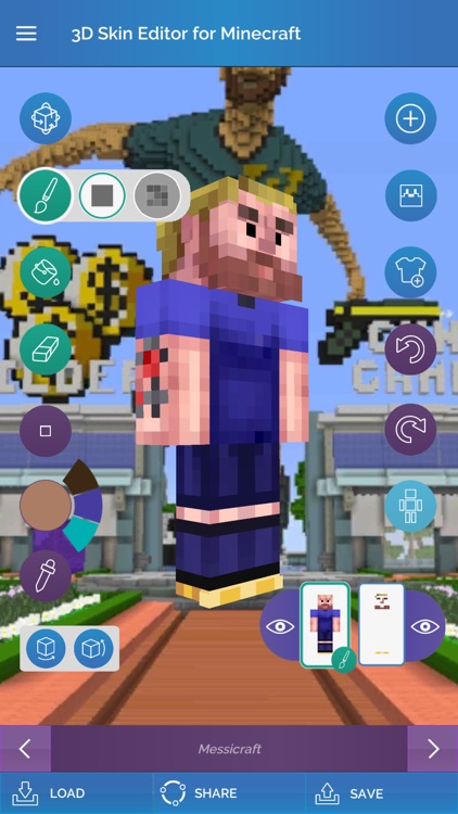 3D Skin Editor for Minecraft screenshot-0