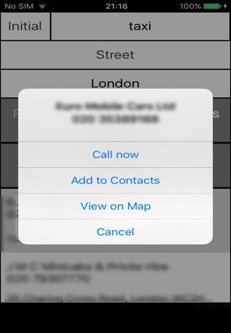 Phone Directory UK screenshot 4