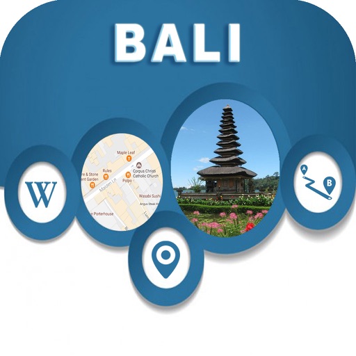 Bali Indonesia Offline Maps Navigation