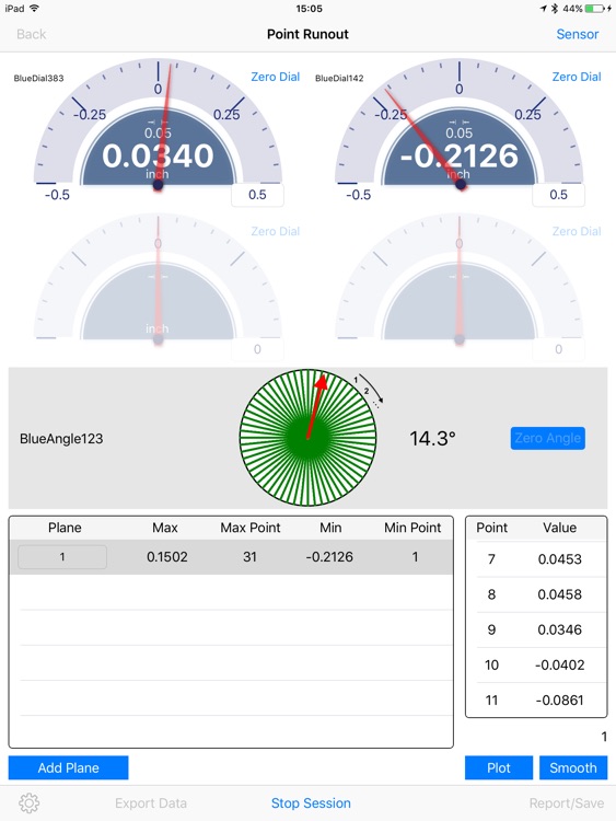 Rotor Runout TIR Test with Wireless Dial Indicator