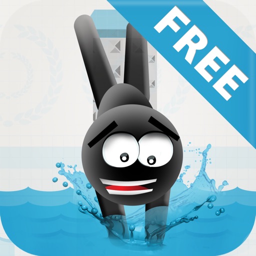 Stickman High Diving - Touch, Jump & Flip!