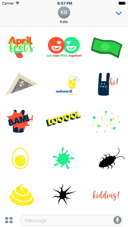 Fun & Weird Stickers for April Fool's Day
