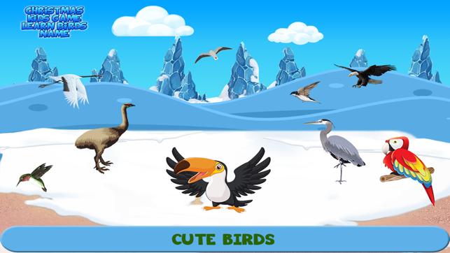 Christmas Kids Game Learn Birds Name(圖2)-速報App