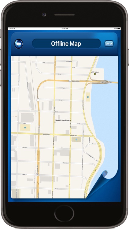 West Palm Beach Florida - Offline Maps Navigator