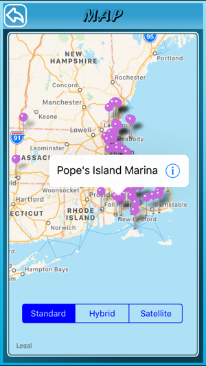 Massachusetts State Marinas(圖4)-速報App